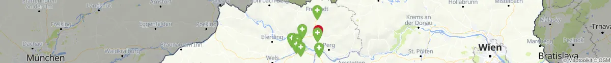 Kartenansicht für Apotheken-Notdienste in der Nähe von Neumarkt im Mühlkreis (Freistadt, Oberösterreich)